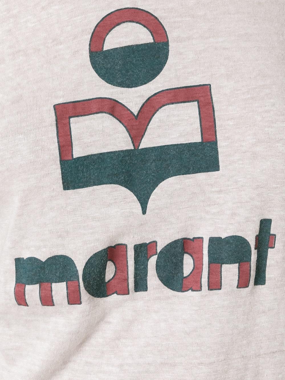 Lyst Étoile Isabel Marant Logo Print T Shirt